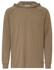 Bluza M Mineo LS Hoody. Brązowe bluzy z kapturem Vaude, na jesień, m, bez wzorów, z materiału, z kapturem. Za 339.00 zł.
