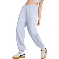 Spodnie Puma Wardrobe Ess Relaxed Sweatpants Tr Cl Co, Dla obu płci. Niebieskie spodnie materiałowe Puma, l, bez wzorów, z bawełny, sportowe. Za 233.50 zł.