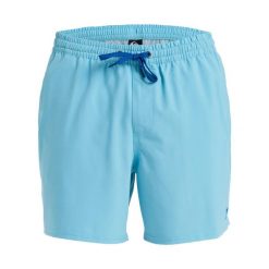 Szorty kąpielowe dla Mężczyzn SURFSILK SOLID 16" Niebieski. Niebieskie kąpielówki Quiksilver, m, bez wzorów, z elastanu. Za 199.99 zł.