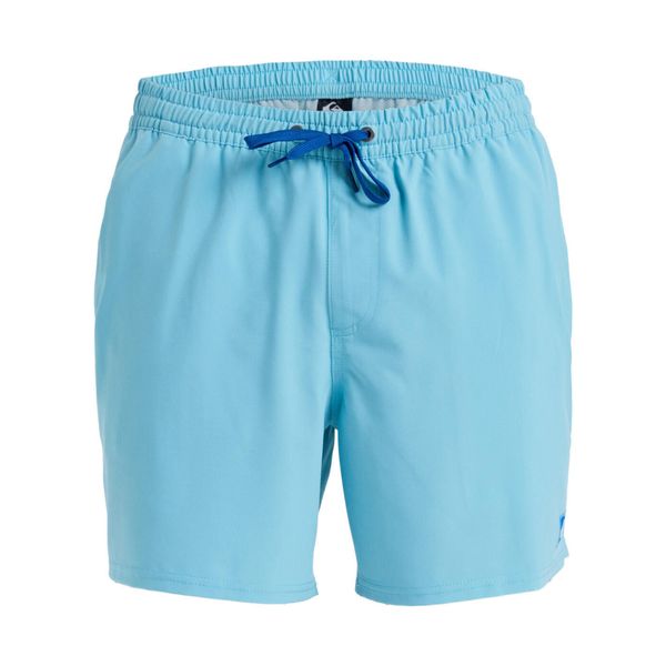 Szorty kąpielowe dla Mężczyzn SURFSILK SOLID 16" Niebieski. Niebieskie kąpielówki Quiksilver, m, bez wzorów, z elastanu. Za 199.99 zł.