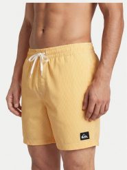 Quiksilver Szorty kąpielowe Everyday Deluxe EQYJV04101 Żółty Regular Fit. Żółte kąpielówki Quiksilver, m, bez wzorów, z syntetyku. Za 149.99 zł.