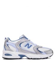 New Balance Sneakersy U53052N Srebrny. Szare buty sportowe casual New Balance, bez wzorów, z meshu, bez zapięcia. Za 529.99 zł.