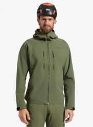 Kurtka z membraną La Sportiva Helixir Shell Jacket. Zielone kurtki La Sportiva, l, bez wzorów, z materiału, bez kaptura. Za 1,561.99 zł.