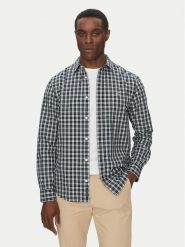 Tommy Jeans Koszula DM0DM20885 Granatowy Regular Fit. Niebieskie koszule Tommy Jeans, m, bez wzorów, z bawełny, bez kołnierzyka, bez ramiączek. Za 199.99 zł.