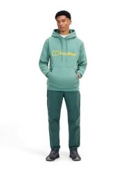 Berghaus Bluza "Logo" w kolorze miętowym rozmiar: 48. Zielone bluzy Berghaus, bez wzorów, z bawełny, z kapturem. Za 173.99 zł.