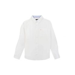 Koszula z długim rękawem TBS Lyner. Białe koszule Tbs, m, bez wzorów, bez kołnierzyka, bez ramiączek. Za 333.00 zł.