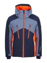 Peak Mountain Kurtka narciarska "Crampon" w kolorze niebiesko-granatowym rozmiar: XXL. Niebieskie kurtki narciarskie i snowboardowe Peak Mountain, m, bez wzorów, narciarskie. Za 592.99 zł.