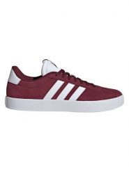 Adidas Skórzane sneakersy "Court 3.0" w kolorze czerwonym rozmiar: 41 1/3. Czerwone buty sportowe casual Adidas, bez wzorów, z materiału, bez zapięcia. Za 205.45 zł.