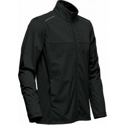 Lekka Męska Kurtka Softshellowa Greenwich. Niebieskie kurtki STORMTECH, m, bez wzorów, bez kaptura. Za 315.99 zł.