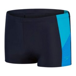 Spodenki kąpielówki męskie Speedo Dive Spl. Niebieskie odzież kąpielowa Speedo, m, bez wzorów, z lycry, sportowe. Za 72.41 zł.