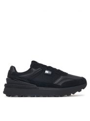 Tommy Jeans Sneakersy Tommy Jeans Mix Runner EM0EM01775 Czarny. Czarne buty sportowe casual Tommy Jeans, bez wzorów, z jeansu, bez zapięcia. Za 489.99 zł.