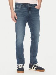 Tommy Jeans Jeansy Scanton DM0DM21006 Granatowy Slim Fit. Niebieskie jeansy Tommy Jeans, m. Za 299.99 zł.