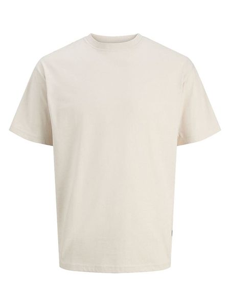 Jack & Jones Koszulka "Organic" w kolorze beżowym rozmiar: S. Brązowe bezrękawniki Jack & Jones, s, bez wzorów, z bawełny, bez kołnierzyka, bez ramiączek. Za 48.62 zł.