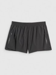 4F Spodenki do biegania szybkoschnące męskie - czarne S. Czarne szorty 4F, m, bez wzorów. Za 149.99 zł.