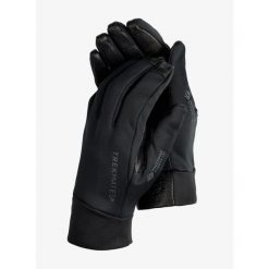 Rękawiczki wiatroszczelne Trekmates Gulo Glove. Czarne rękawiczki TREKMATES, bez wzorów. Za 172.99 zł.