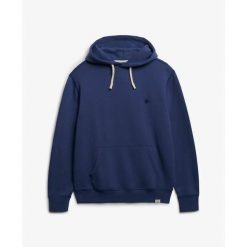 Bluza z kapturem Superdry Monogram Emb. Niebieskie bluzy z kapturem Superdry, m, bez wzorów, z kapturem. Za 349.55 zł.