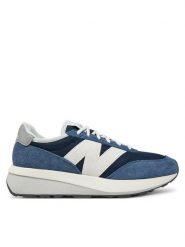 New Balance Sneakersy U370AG Granatowy. Niebieskie buty sportowe casual New Balance, bez wzorów, ze skóry, bez zapięcia. Za 379.99 zł.