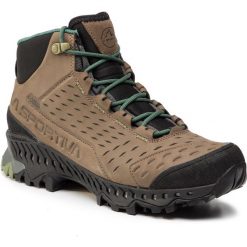 Trekkingi LA SPORTIVA - Pyramid Gtx GORE-TEX 24H807711 Mocha/Forest. Brązowe trekkingi La Sportiva, bez wzorów, z gore-texu, bez zapięcia. W wyprzedaży za 649.00 zł.