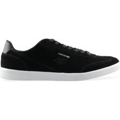 Buty lifestyle męskie OBML201 - głęboka czerń. Czarne buty sportowe casual marki 4F, z gumy. Za 179.99 zł.