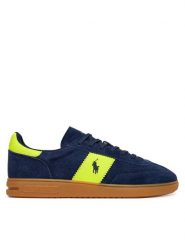 Polo Ralph Lauren Sneakersy 809P07172003 Granatowy. Niebieskie buty sportowe casual Polo Ralph Lauren, bez wzorów, ze skóry, bez zapięcia. Za 598.99 zł.