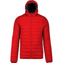 Kurtka puchowa Kariban Légère Capuche. Czerwone kurtki KARIBAN, l, bez wzorów, z puchu, bez kaptura. Za 307.00 zł.