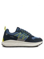 CMP Sneakersy Tykal Lifestyle 3Q89437 Granatowy. Niebieskie buty sportowe casual CMP, bez wzorów, z materiału, bez zapięcia. Za 259.99 zł.
