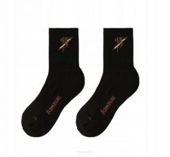 Skarpety sportowe Kawasaki męskie czarne. Czarne skarpetki sportowe Kawasaki, bez wzorów. Za 34.99 zł.