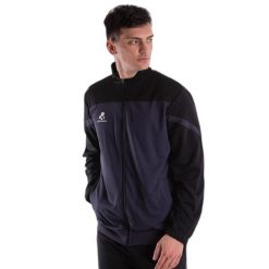 Kurtka z dresu Piu Adrenalina. Niebieskie kurtki PIU ADRENALINA, xl, bez wzorów, z dresówki, bez kaptura. Za 210.50 zł.