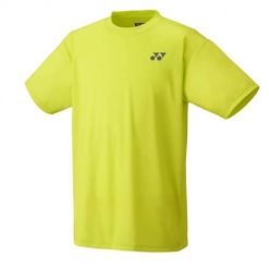 Koszulka sportowa męska Yonex Practice Small Logo Ym0045. Żółte t-shirty sportowe YONEX, bez wzorów, z poliesteru, bez ramiączek, tenisowe. Za 183.00 zł.