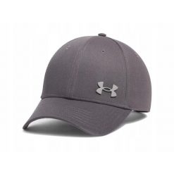 Czapka Under Armour Sportstyle Metal Adjustable. Szare czapki zimowe Under Armour, bez wzorów. Za 69.99 zł.