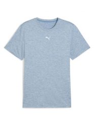 Puma Koszulka funkcyjna w kolorze błękitnym rozmiar: L. Niebieskie t-shirty sportowe Puma, bez wzorów, z materiału, bez ramiączek, outdoorowe. Za 65.38 zł.