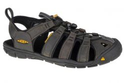 Buty trekkingowe męskie Keen Clearwater Cnx. Czarne buty turystyczne Keen, bez wzorów, z materiału, bez zapięcia, trekkingowe. Za 622.00 zł.