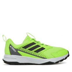 Buty do biegania adidas. Zielone buty do biegania Adidas, bez wzorów, bez zapięcia, do biegania. Za 229.99 zł.