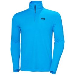 Bluza 1/2 zip Helly Hansen HP 2.0. Niebieskie bluzy Helly Hansen, m, bez wzorów, bez kaptura. Za 325.50 zł.