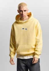 Bluza sportowa męska Prosto Crack Box z kapturem. Żółte bluzy z kapturem Prosto., m, bez wzorów, z kapturem. Za 224.99 zł.
