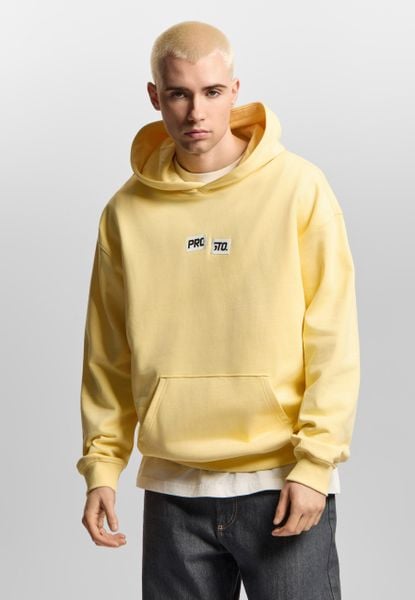 Bluza sportowa męska Prosto Crack Box z kapturem. Żółte bluzy z kapturem Prosto., m, bez wzorów, z kapturem. Za 224.99 zł.