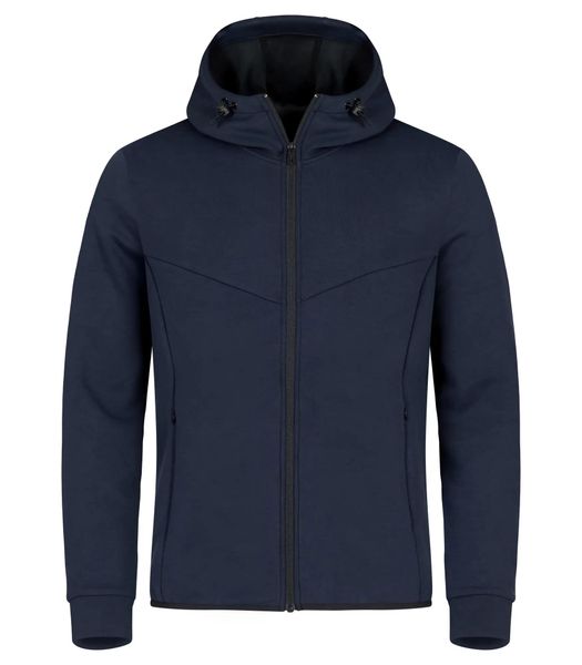 Clique Hayden Kurtka z kapturem z tkaniny air-layer Dark Navy. Niebieskie kurtki CLIQUE, m, bez wzorów, z elastanu, z kapturem. Za 248.22 zł.