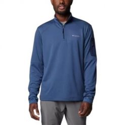 Bluza sportowa męska Columbia 2095603478. Niebieskie bluzy bez kaptura Columbia, m, bez wzorów, bez kaptura. W wyprzedaży za 169.00 zł.