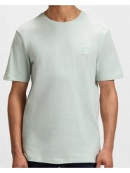 Hugo Boss Koszulka w kolorze jasnozielonym rozmiar: S. Zielone bezrękawniki HUGO BOSS, s, bez wzorów, z bawełny, bez kołnierzyka, bez ramiączek. Za 122.38 zł.