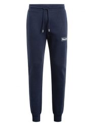 Bench Spodnie dresowe "Serge" w kolorze granatowym rozmiar: 48. Niebieskie spodnie treningowe długie Bench, bez wzorów, z bawełny. Za 104.39 zł.