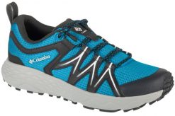 Buty trekkingowe męskie, Peakfreak Roam. Niebieskie buty turystyczne Columbia, bez wzorów, z materiału, przed kostkę, bez zapięcia, trekkingowe. Za 279.99 zł.