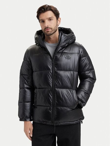 Kappa Kurtka zimowa 36226UW Czarny Comfort Fit. Czarne kurtki Kappa, na zimę, m, bez wzorów, z syntetyku, bez kaptura. Za 349.99 zł.