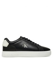 Calvin Klein Jeans Sneakersy Classic Cupsole Ru Patch Lth YM0YM01297 Czarny. Czarne buty sportowe casual Calvin Klein Jeans, bez wzorów, z jeansu, bez zapięcia. Za 309.99 zł.
