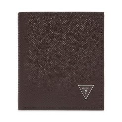 Portfel Guess. Brązowe portfele Guess, z aplikacjami. Za 264.99 zł.