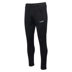 Spodnie sportowe Tech Move Football Pants. Czarne spodnie treningowe długie Hummel, s, bez wzorów, z dresówki. Za 90.00 zł.