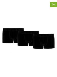 Seidensticker Bokserki (3 pary) w kolorze czarnym rozmiar: M. Czarne bokserki Seidensticker, m, bez wzorów. Za 109.52 zł.