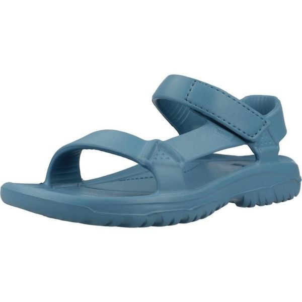 Sandały TEVA K HURRICANE DRIFT Niebieski. Niebieskie sandały Teva, z gumy, bez zapięcia. Za 137.99 zł.