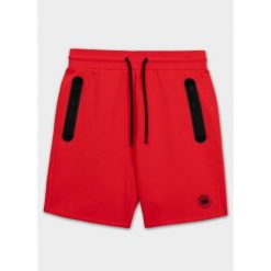 Szorty dresowe Pitbull męskie DOGWOOD. Białe krótkie spodenki sportowe PITBULL, m, bez wzorów, z dresówki. Za 179.99 zł.