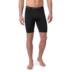 Męskie spodenki sportowe Siroko Bshorts Black M. Czarne krótkie spodenki sportowe SIROKO, m, bez wzorów, z materiału. Za 116.00 zł.