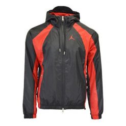 Kurtka uniwersalna męska Nike Air Jordan Essentials Woven. Czarne kurtki Nike, m, bez wzorów, z syntetyku, bez kaptura. W wyprzedaży za 463.10 zł.